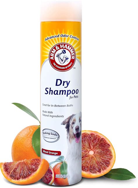 dry waterless shampoo for dogs.